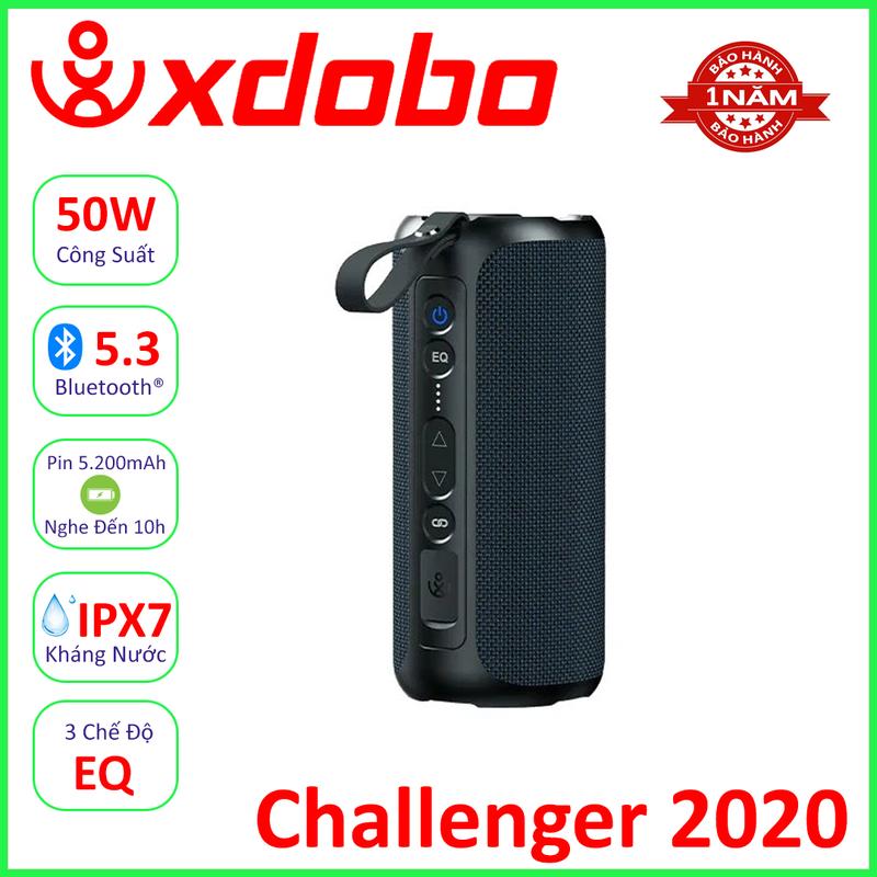 Loa Bluetooth 5.3 Challenger 2020 Công Suất 50W, Chống Nước IPX7, Pin 5200Mah Hỗ Trợ Thẻ TF, AUX - BH 12 Tháng Củ Loa Nghe Nhạc