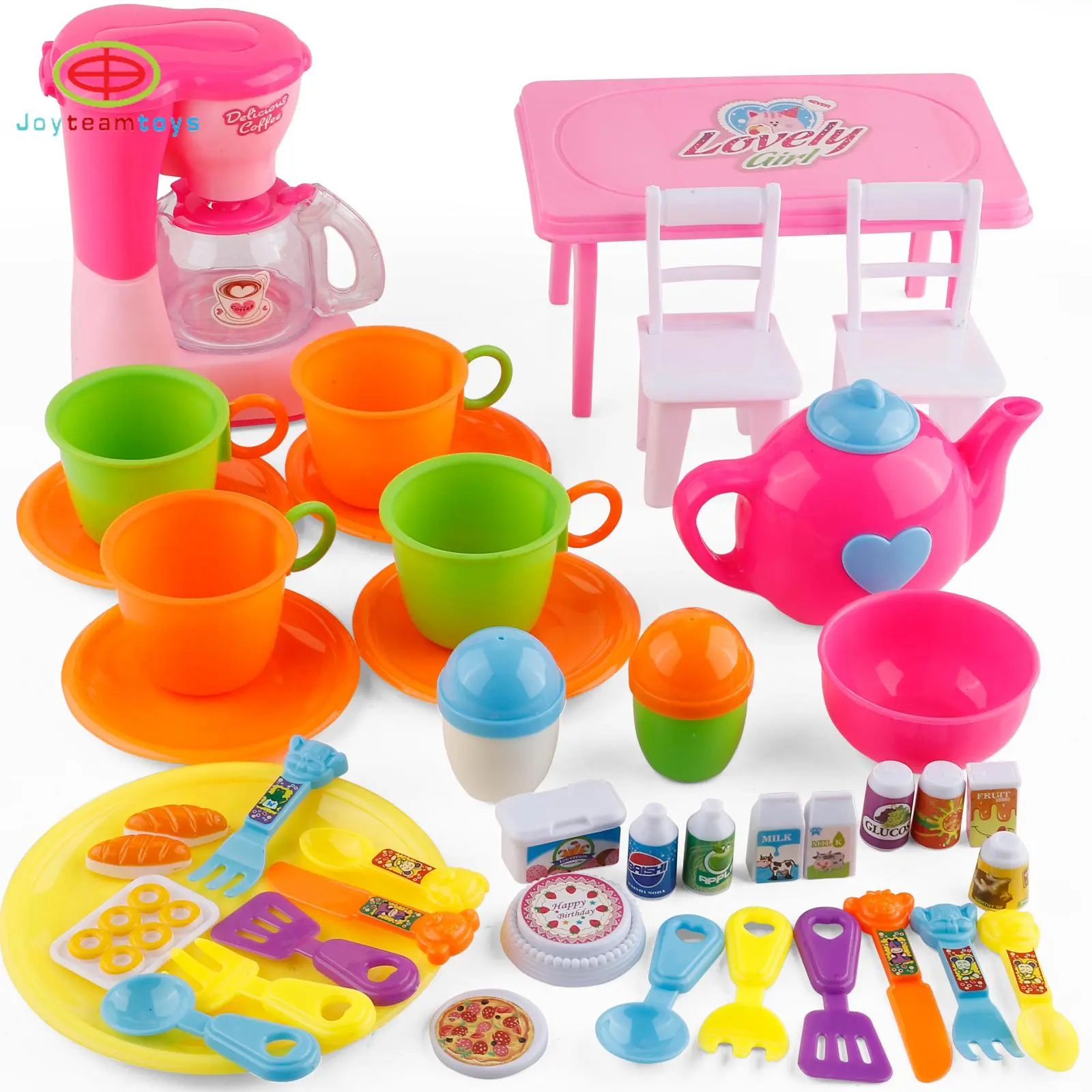 Kitchen Pretend Play Toy Set, 1 Box Simulated Kitchen Toy, Pretend Play Kitchen Toy for Kids, Perfect for Role Playing Games