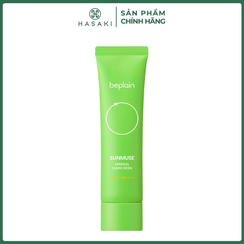 Kem Chống Nắng Beplain Vật Lý Hỗ Trợ Kiềm Dầu Mịn Lì 50ml | HASAKI BEAUTY Skincare Sunscreen