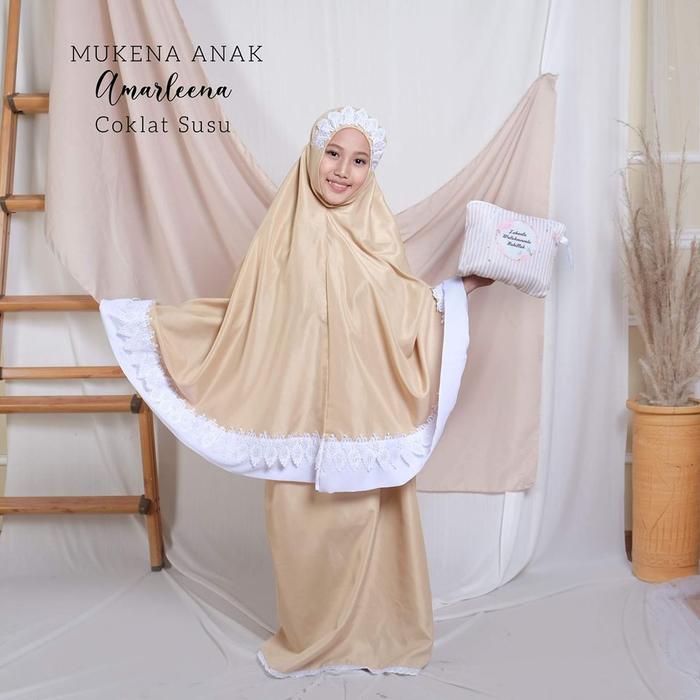 Gambar Pusat Mukena Indonesia - Mukena Katun Amarleena (Anak) - DONGKER dari PUSAT MUKENA INDONESIA STORE Kota Tasikmalaya 5 Tokopedia