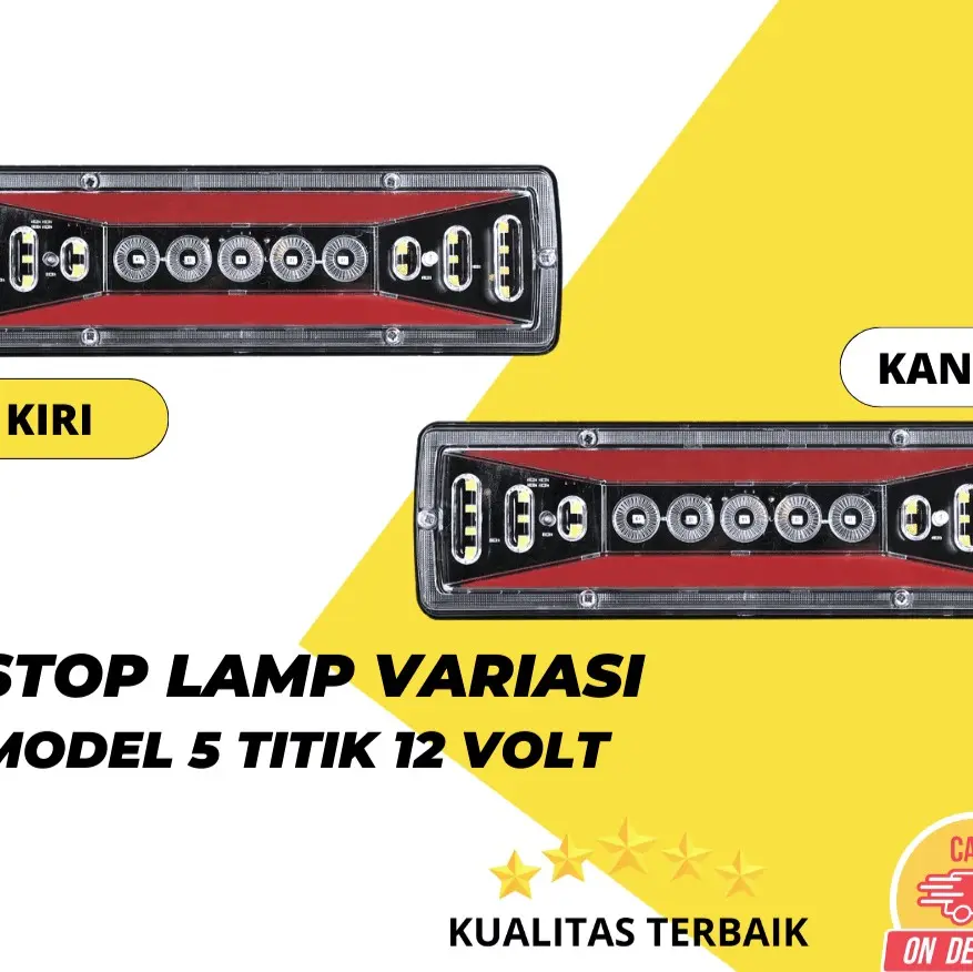 Lampu Variasi Stoplamp Stop Lamp Rem Belakang LED Mobil Truk Pickup L300 Carry Grand Max Car stoplamp Kendaraan