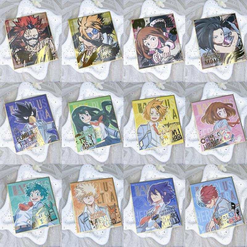 [SẴN-SUMMER 95’] Pack ảnh shikishi My Hero Academia MHA Học Viện Anh Hùng chính hãng 0