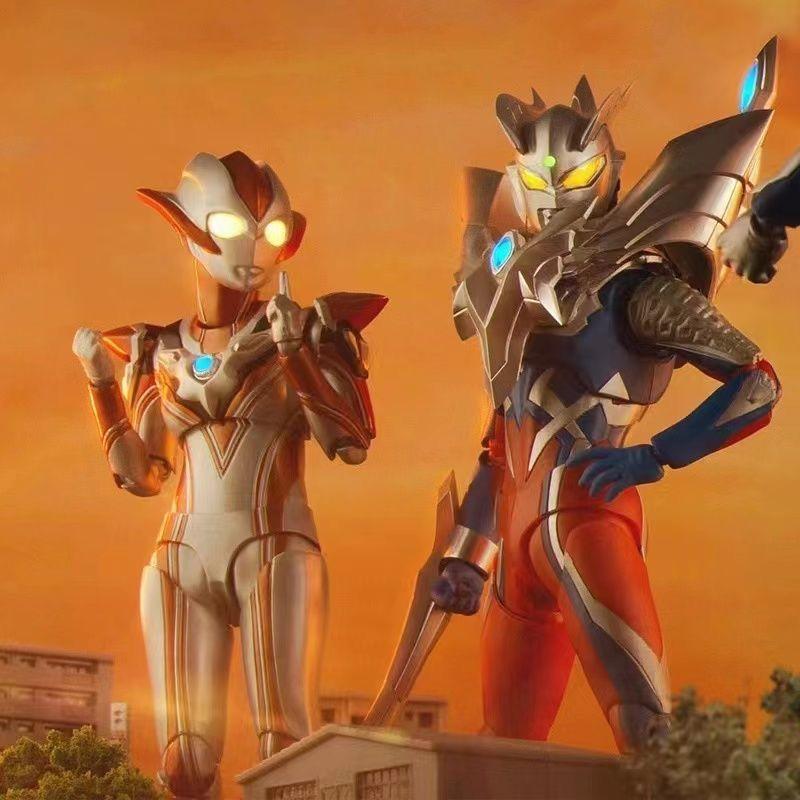 Product Introduction of Ultimate Celo SHF Ultraman, được làm bằng tay, có khớp nối cơ thể Shining Celo và Litga, Đồ chơi Noah hoạt hình siêu dễ thương, Phát hành năm 2024 Toy 1