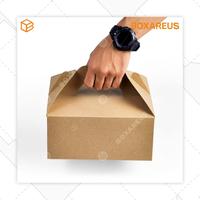 Gambar Dus Kue Cake Box Gift Kado Souvenir Packaging | 40408 BROWN - Brown dari Box Are Us Kota Bandung 5 Tokopedia