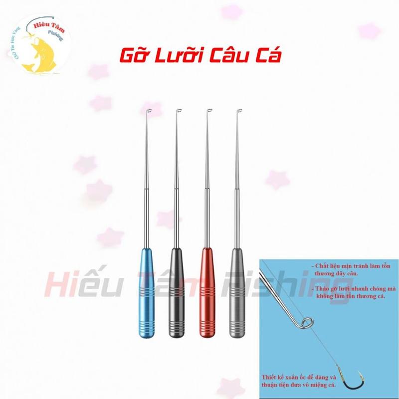 Gỡ Lưỡi câu cá Inox không rỉ sét - Dụng Cụ Gỡ Lưỡi Câu Cao Cấp Bắt Cá Đi Câu