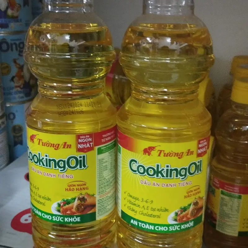 Combo 2 chai dầu ăn (nhỏ )cooking( 400ml), dầu ăn danh tiếng 1