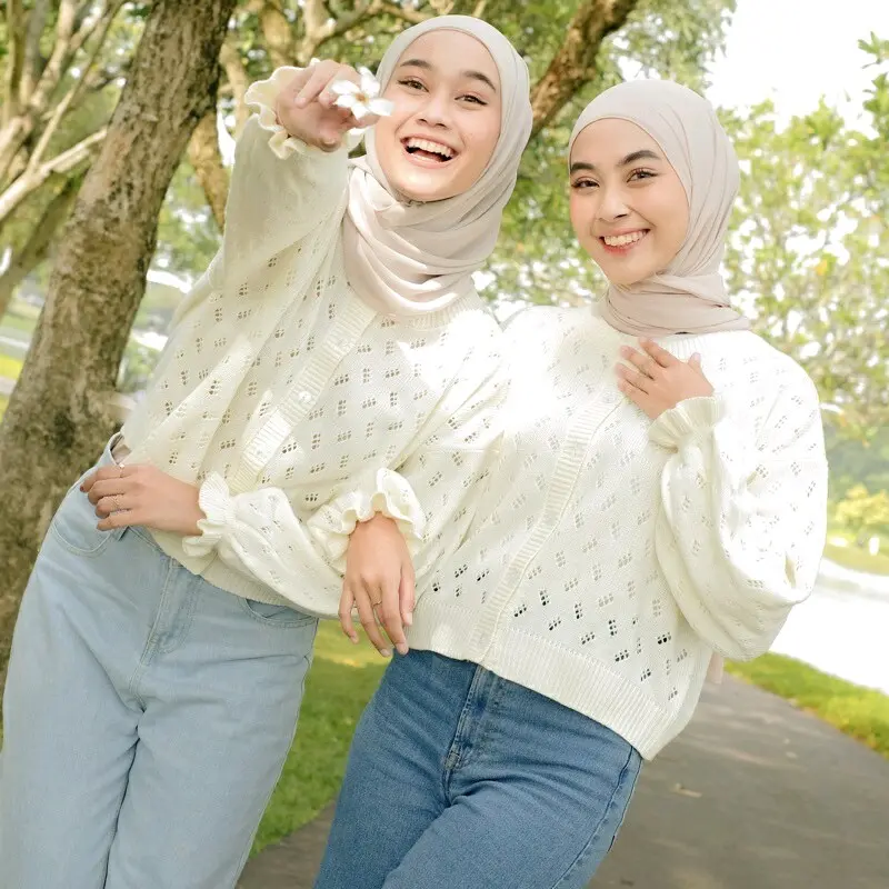 cardigan / Poppy cardigan rajut / baju outfit cewek / blazer wanita / cardigan rajut Atasan 3