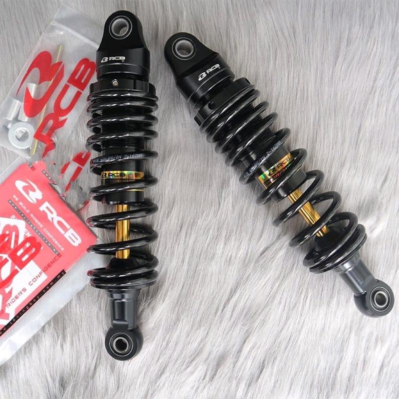 Phuộc rcb C đen ty vàng wave dream future AB Sirius Jupiter - phụ kiện thay thế phuộc sau Phụ Tùng