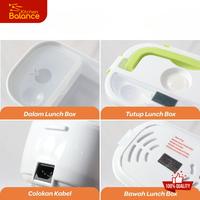 Gambar Kitchen Balance Tempat makan elektrik Tempat penghangat bekal makan FH01 - BIRU dari Kitchen Balance Kota Administrasi Jakarta Utara 5 Tokopedia