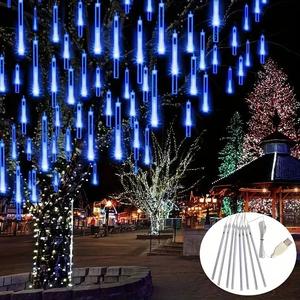 USB Powered Star Shower LED String Light, 1 Set 8 Tubes LED String Light, Decorative Light for Christmas, Wedding, LED Lights