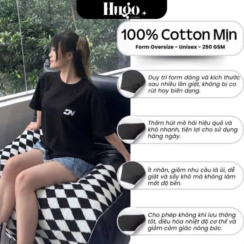 Áo Thun Kim Tuyến " Boy/Girl Friend " Unisex Nam Nữ Form Rộng Cổ Tròn Top Cotton 4
