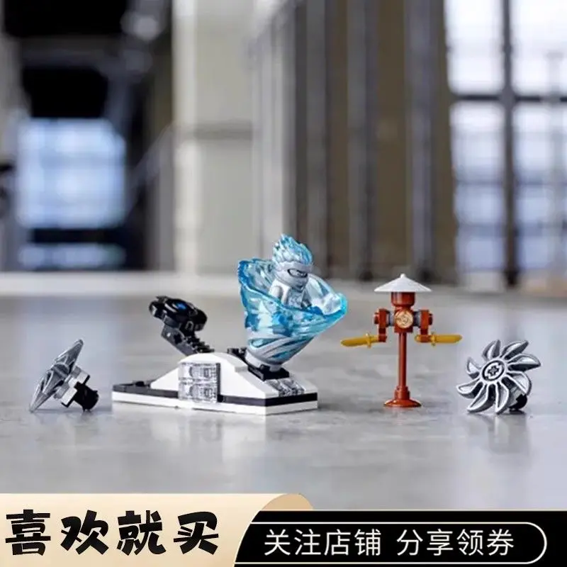 Đồ Chơi Khối Lắp Ráp Con Quay Băng Tấn Công Xoay Ninjago Lloyd Zan, Sáu Kênh, Phát Hành Năm 2024 0