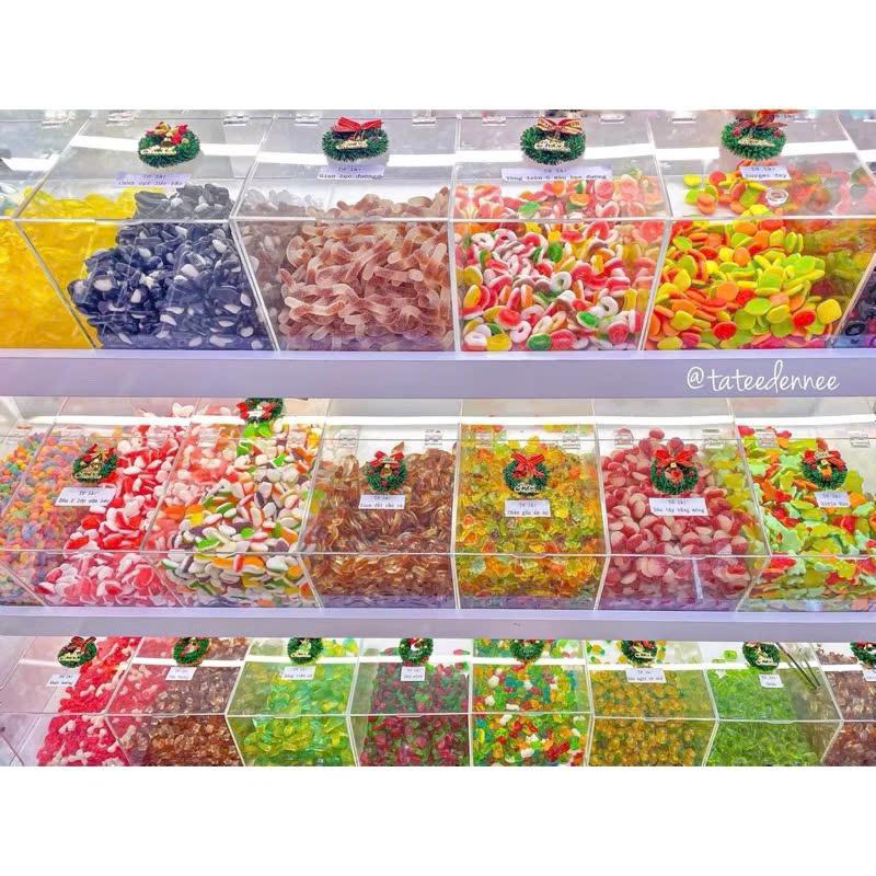 [100G] KẸO DẺO CHÍP CHÍP TRÁI CÂY MIX VỊ - Kẹo Dẻo Cao Cấp Tự Chọn - Kẹo Dẻo Chip Chip