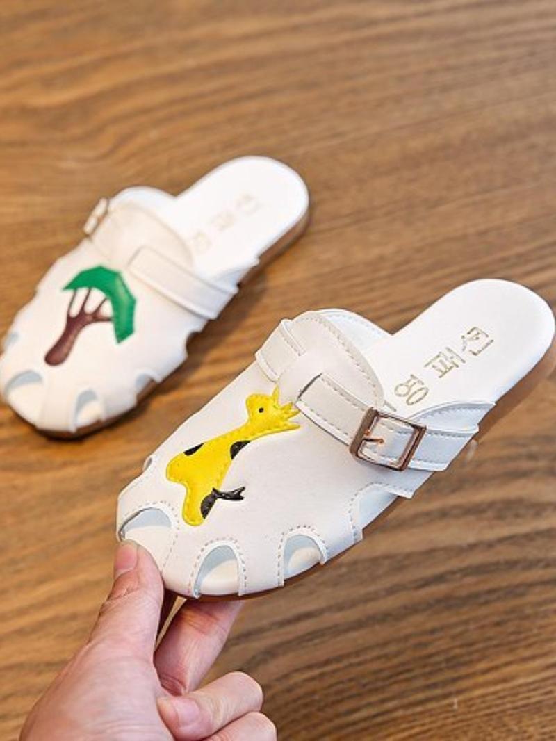 Product Introduction of Kids Cute Cartoon Slippers, 1 Pair 2024 New Style Casual Comfortable Non-slip Slippers for Summer, Soft Slippers for Indoor and Outdoor Wear 13