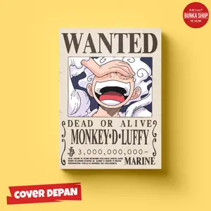 Pocket Note Anime One Piece A6 Sampul Hardcover Putih Psychology Resep