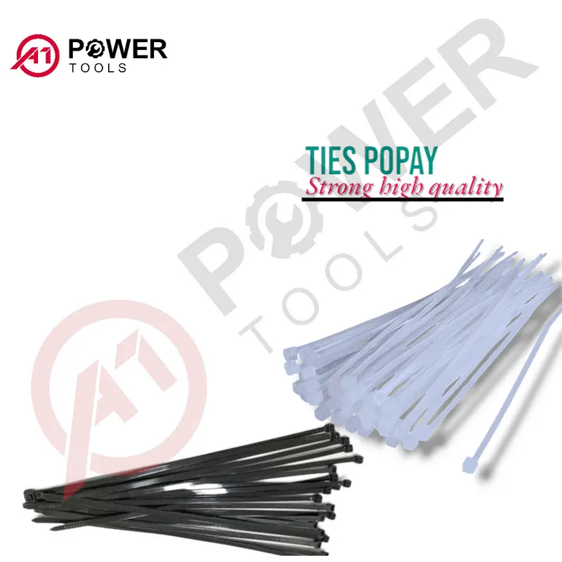 TALI TIES KABEL TIE CABLE TIS ISI 100 PCS HITAM tali rivet tali ripet kabel tis 0