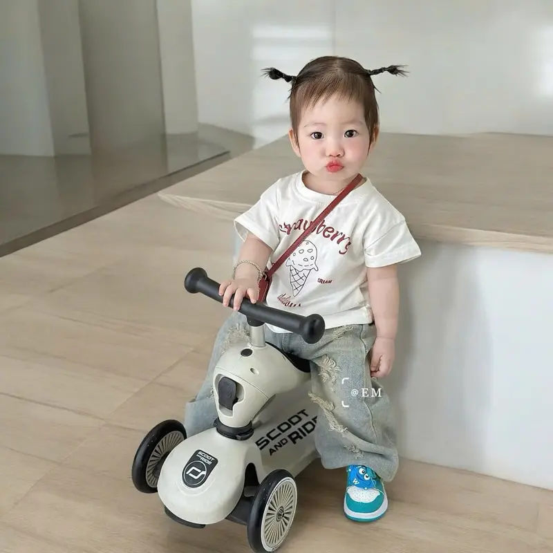 SET ÁO THUN TAY NGẮN QUẦN JEAN DÀI BÉ GÁI 10-20KG 5