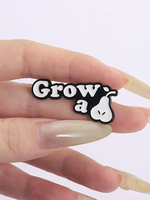 Grow A Pair Of Balls Enamel Pin, Cute Funny Brooch, Fashion Accessories for Women & Men, Trendy All-match & Exquisite Brooch for Birthday Gift 8