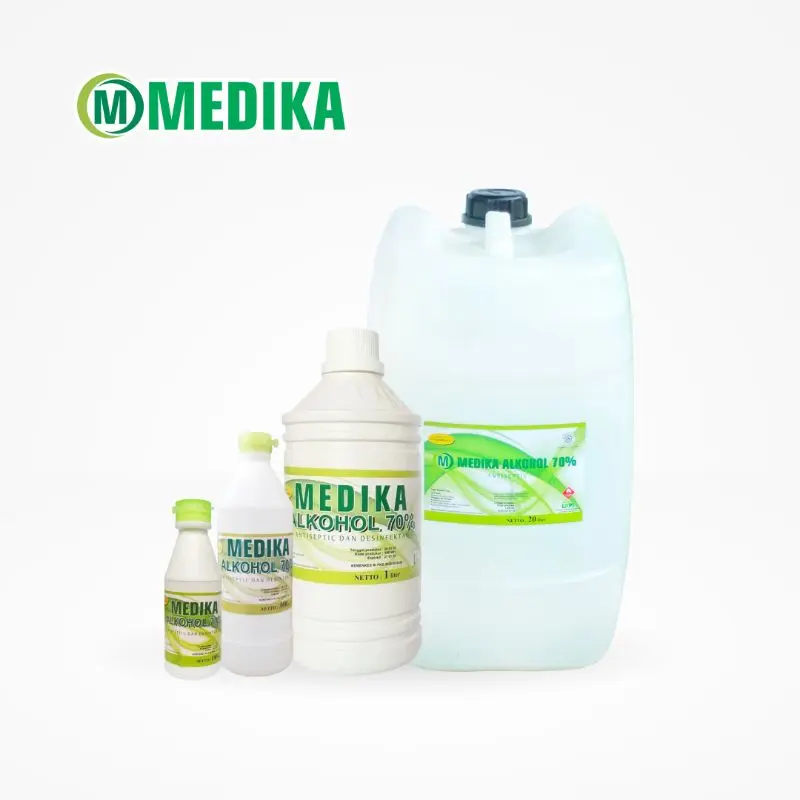Alkohol Medika Food And Medical Grade 70% 300ml Plastik Plastik 3