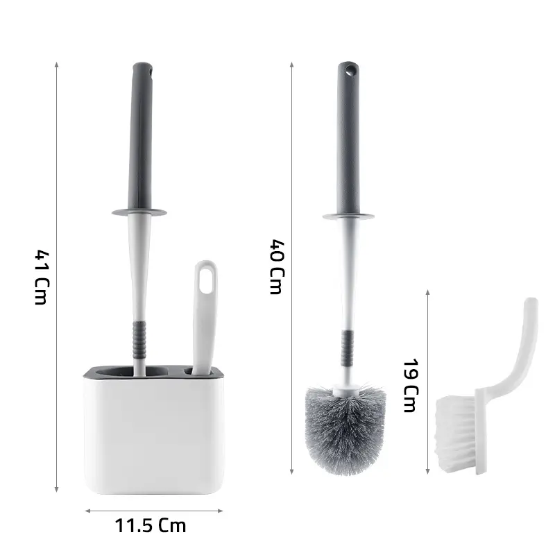 GM Bear Sikat WC (2 in 1) Kepala Bulat 2039 - Toilet Brush 2in1 Gagang 6