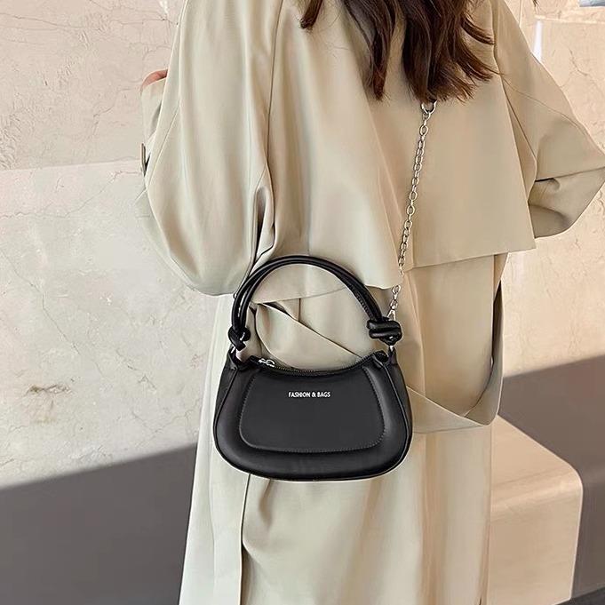 Túi Xách Nữ Đẹp Quai Tròn Cầm Tay Đeo Chéo Dáng Basic Da Pu Thời Trang Hàn Quốc Thanh Lịch Sang Trọng Bag 628 5