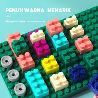 Gambar [LIVE ONLY] Oh!Some Mainan Balok Susun Anak DIY 280pcs Bahan ABS Kuat Tahan Lama Set Kado Pendidikan Awal Toys Educational Gift Set Boys Girls Multicoloured Game Musical Kotak dari OhSomeToys Kab. Tangerang 5 Tokopedia