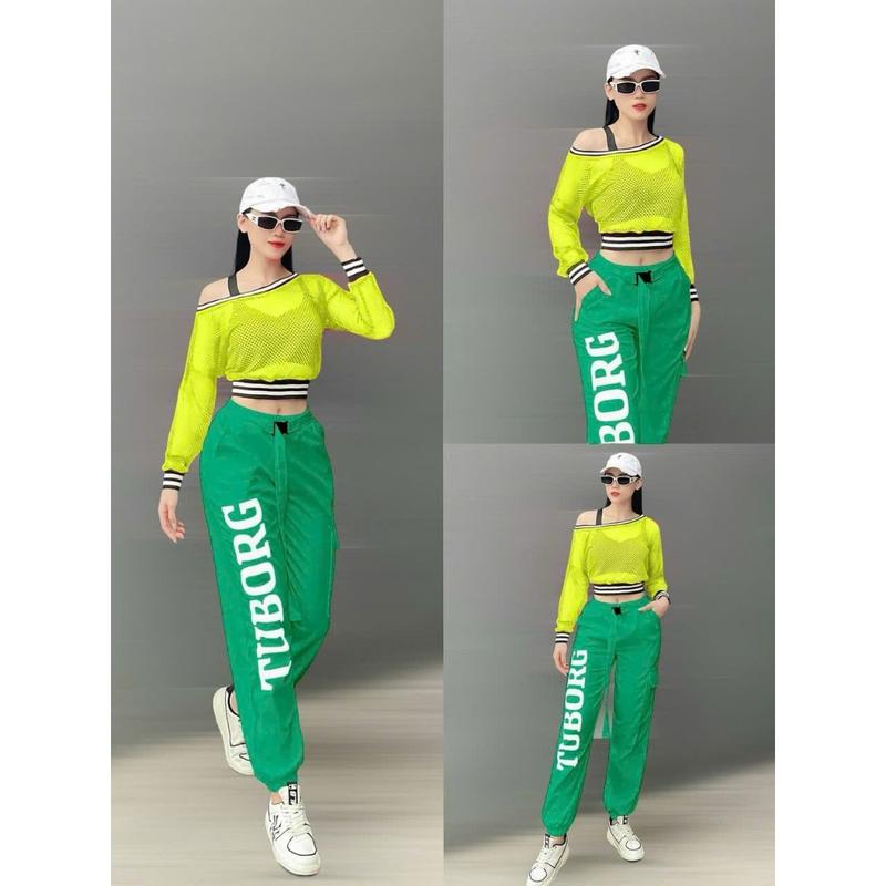 Product Introduction of Quần jogger túi hộp thể thao nữ chất kaki cao cấp, tập gym,zumba, aerobic dance, dân vũ shullfdance 31