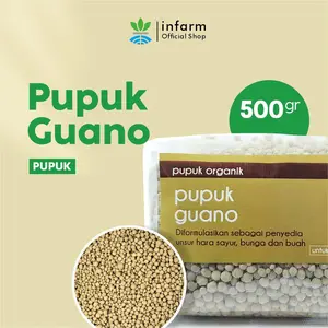 INFARM - Pupuk Guano Organik Berbagai Ukuran, Kaya Unsur Hara untuk Menyuburkan Tanah