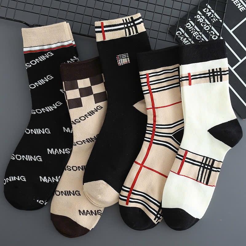 Combo Tất Vớ Mic Mầu Cao Cổ Cotton Co Dãn Thoáng Kháng Khuẩn Thịnh Hành Hottren Mẫu Mới Nam Sọc 0