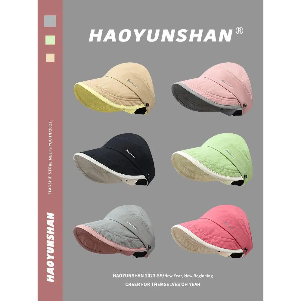 Double-sided women's summer lightweight breathable sun hat with small brim and flat top for face exposure protection, with a ponytail style headband. shawl free  ushanka  hat face  cover selendang    cap s central  cee  skull   white  caps