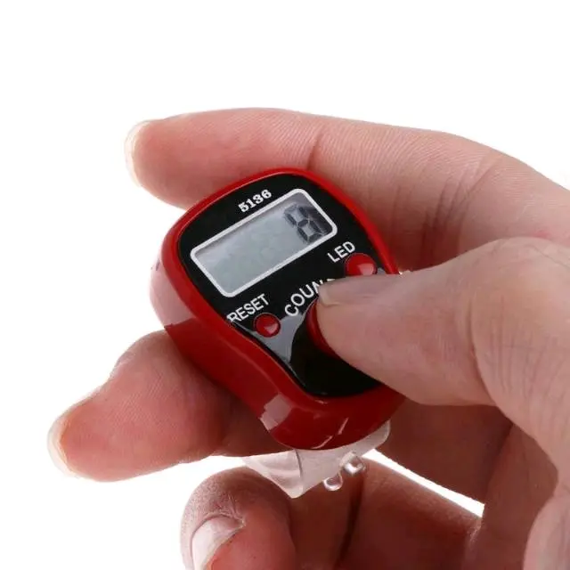 (SXH) Tasbih Digital LED Kotak model 1040 5