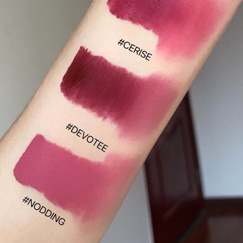 Product Introduction of Cloudy Lip Gloss & Lip Mud, Matte Velvet Finish, Brightening Effect, Long-lasting Color, Makeup Lip Gloss 4