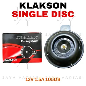 Bel Klakson Horn Single Harga Terjangkau Kualitas Terjamin Universal Semua Motor Matic Dan Bebek Yamaha Honda Suzuki Beat Vario Scoopy Supra x Jupiter MX Megapro GLpro Tiger Shogun Revo Smash Blade - JY Variasi
