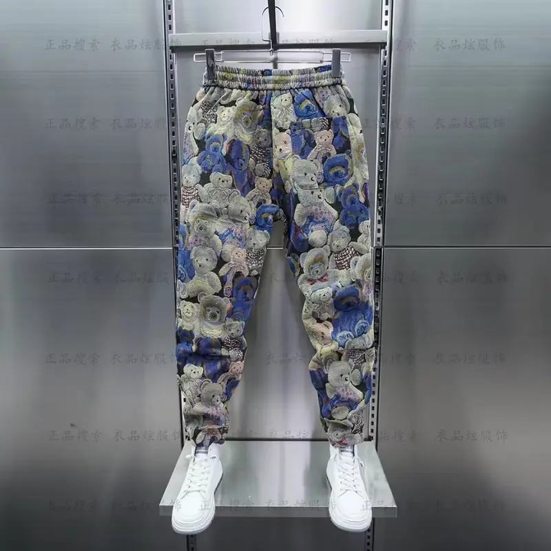 Quần dài jogger gấm gấu teddy Sport 4