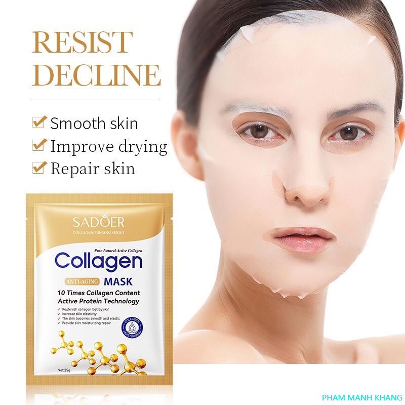 PHAM MANH KHANG Mặt nạ collagen Sadoer cung cấp protein, giữ ẩm, căng mịn, trắng sáng da. 5