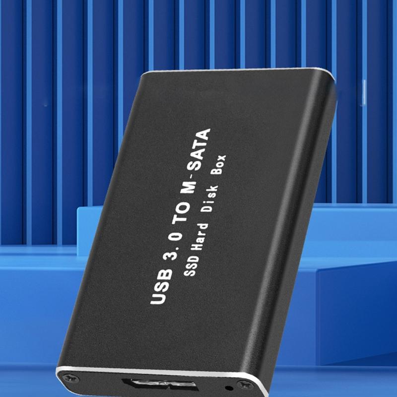 Product Introduction of Usb3.0 mSata Solid-State Drive Case- Box Aluminum-Alloy Mini External Hard-Drive Case- for High-Speed Transmission 47