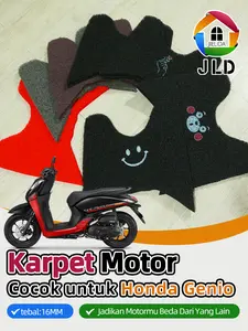 JieLiDa karpet Genio karpet mie Honda Genio all type karpet motor Honda Genio KESET Genio motif Print