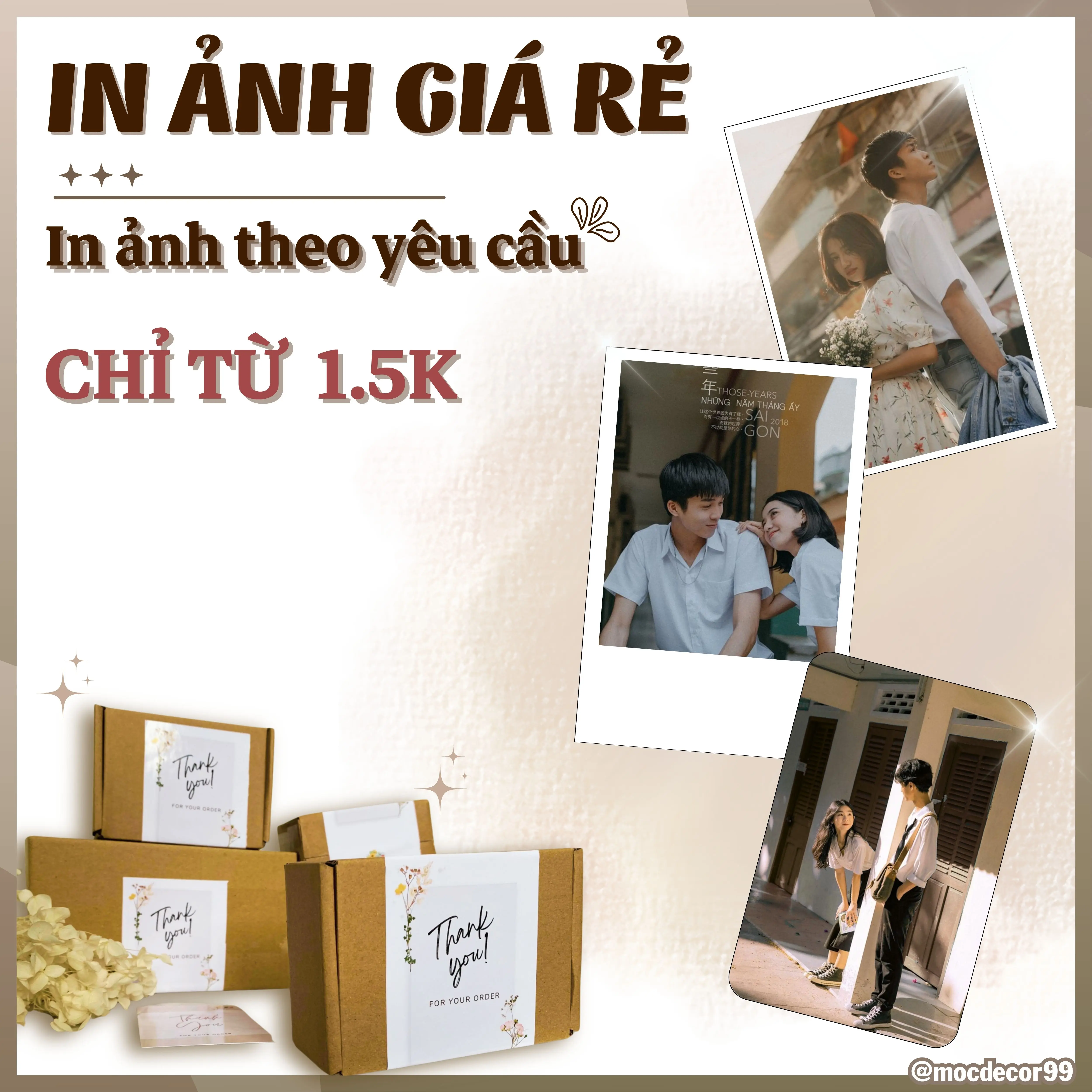 [MỘC DECOR] Ảnh in sắc nét, cứmg cáp, nhiều kích cỡ khác nhau, trang trí, ảnh chụp, phụ kiện decor phòng