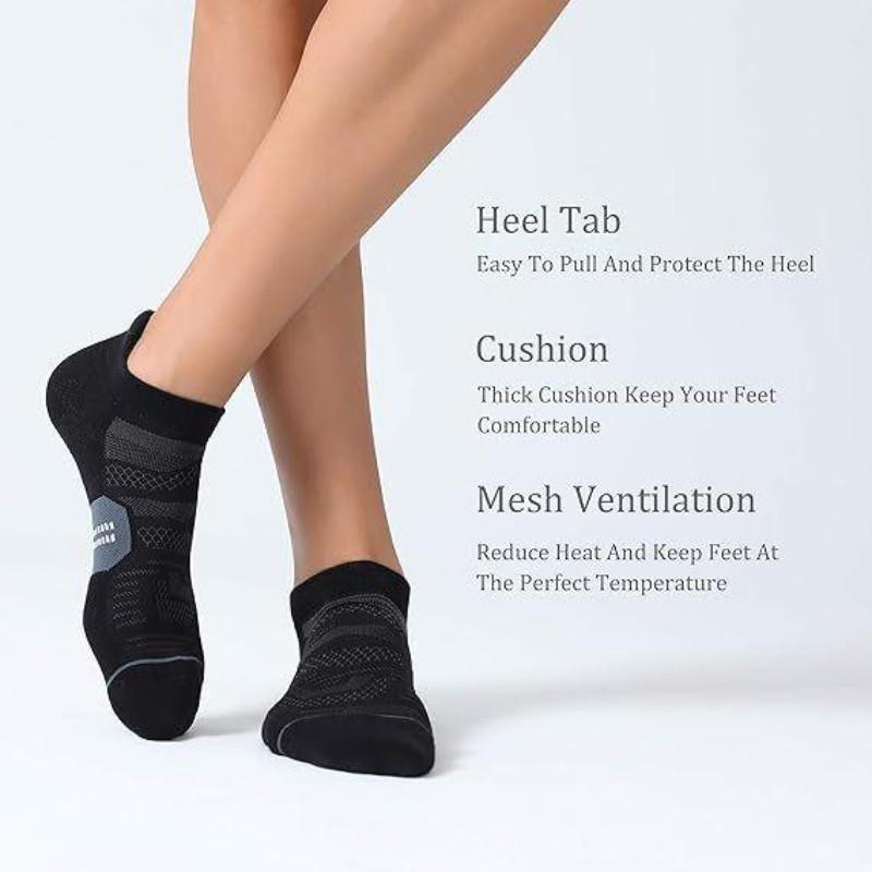 Product Introduction of Men Sport Socks Athletic Running Socks Compression Running Ankle Low Cut Ankle Socks 6