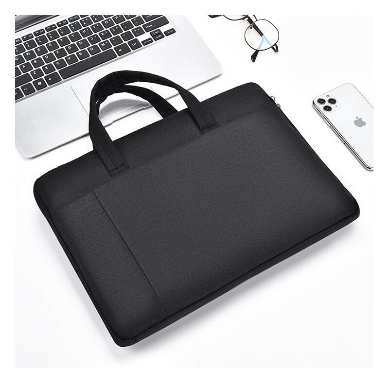 Product Introduction of New 15.6-inch laptop bag, minimalist handbag, business portable briefcase, can be printed 27