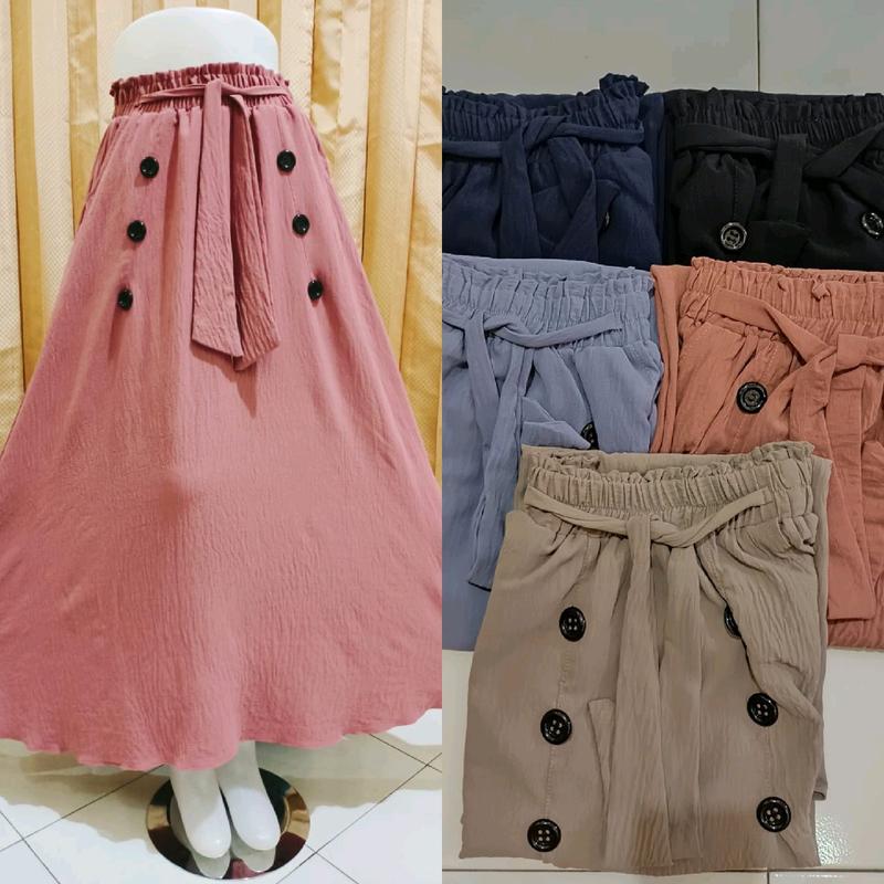ROK PAYUNG CRINGKLE -ROK MUSLIMAH - ROK PAYUNG Airflow Crinkle Muslim ...