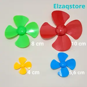 Baling Kitiran Kipas Dinamo As 2mm Layangan Mainan Angin DIY