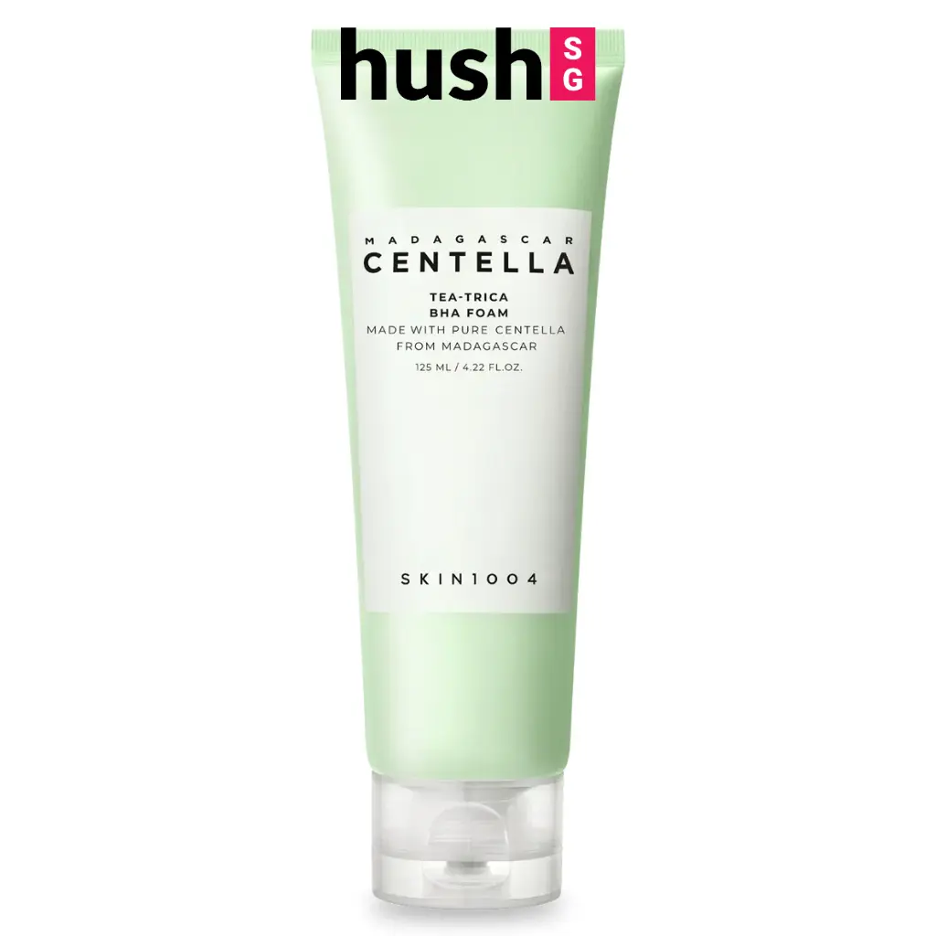 Skin1004 Madagascar Centella Tea-Trica BHA Foam-125ml Skincare Acne Comfort Cleanser Sensitive Facial Wash Glycerin Cleansing