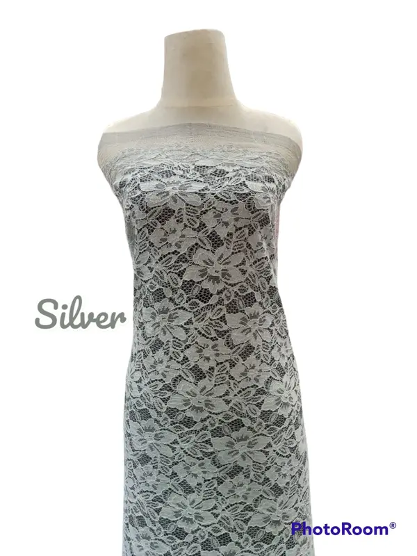 kain brokat cord meteran, bahan kebaya mewah siap jahit 1