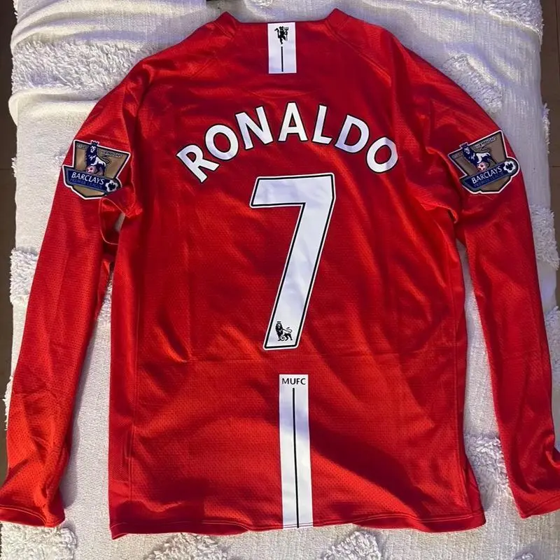 Ronaldo manchester united 2008 retro vintage
