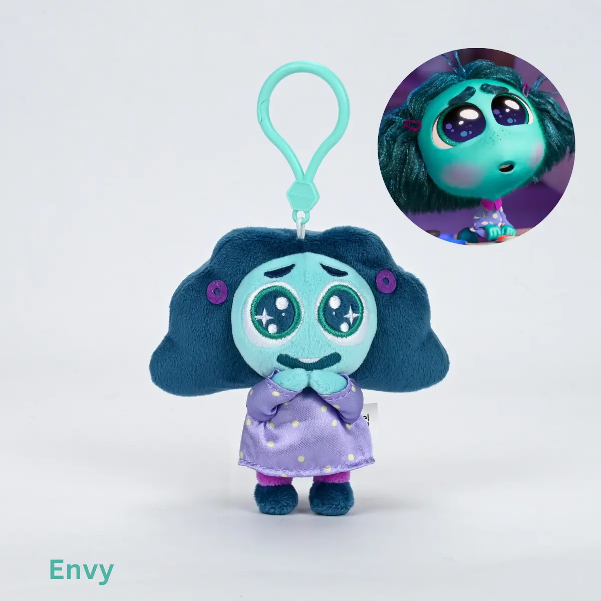 Disney Pixar Inside Out 2 Keychain Plush Collection (Fear, Joy ...