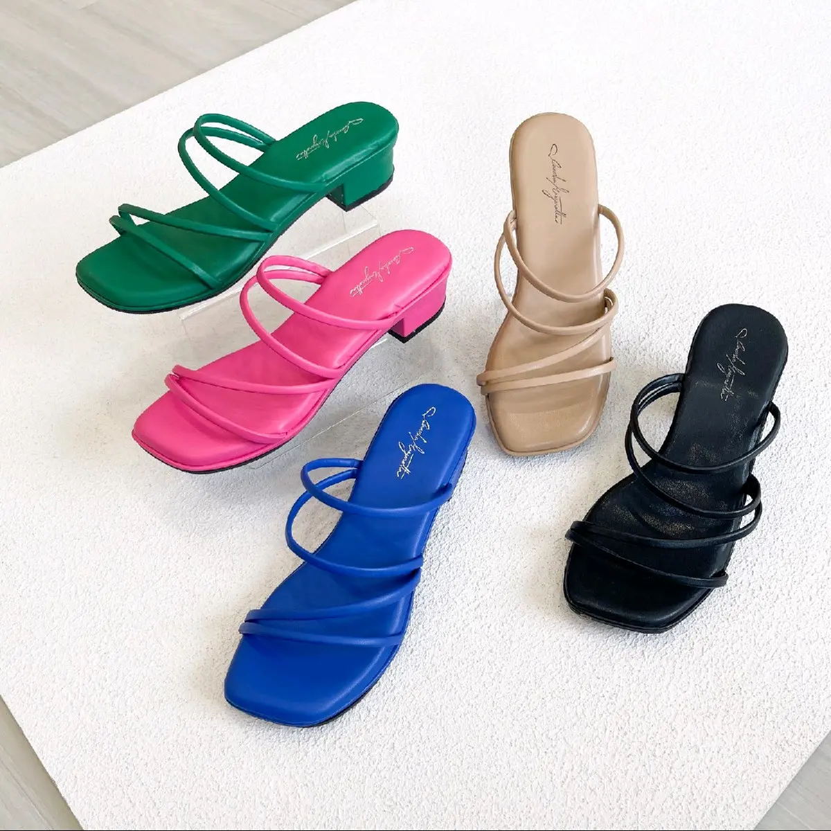 [VM] - 3cm Valencia Block Heels /hak tahu 3cm/chunky heels Wanita