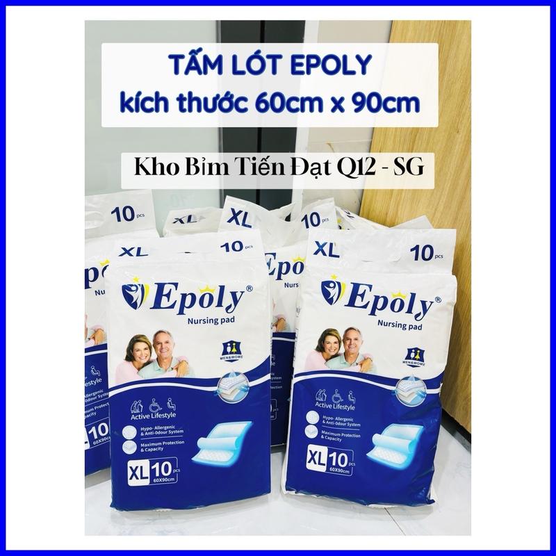  Túi 10 Miếng Tấm Lót Người Già   Tấm Lót Sản Khoa Epoly - Miobuss - Youli Nhiều Kích Thước 