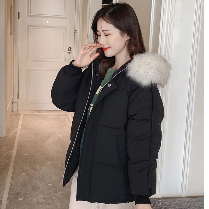 ÁO KHOÁC PHAO NỮ MŨ NÓN LÔNG CAO CẤP ẤM ÁP MÙA ĐÔNG ( NÓN THÁO RỜI ) Jacket Women Top 2