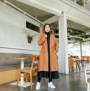 Atasan Blazer Muslimah Perempuan Bandung Jilbab Lucu Kekinian Arami Brick